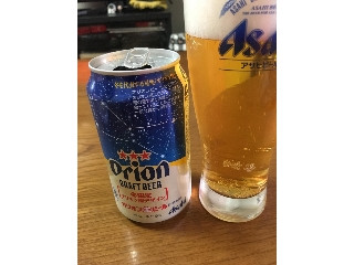 「アサヒ オリオンドラフト 冬限定オリオン座デザイン 缶350ml」のクチコミ画像 by ビールが一番さん