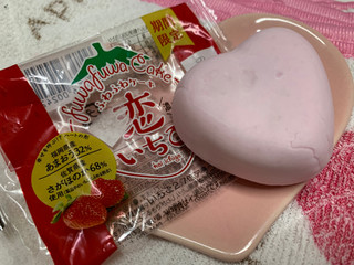 「竹下製菓 ふわふわケーキ 恋いちご 袋1個」のクチコミ画像 by SweetSilさん
