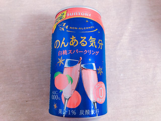 「サントリー のんある気分 白桃スパークリング 缶350ml」のクチコミ画像 by レビュアーさん