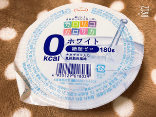 「たらみ カロリコカロリカ 0kcal ホワイト カップ180g」のクチコミ画像 by なしなしなしなしさん