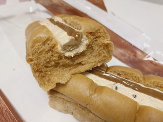 「セブン-イレブン ちぎりパン キャラメルクリーム」のクチコミ画像 by gggさん