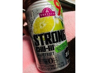 「トップバリュ ストロングチューハイ グレープフルーツ 缶350ml」のクチコミ画像 by シナもンさん