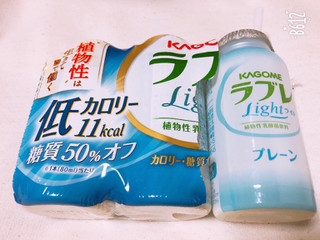 「カゴメ 植物性乳酸菌ラブレ Light カップ80ml×3」のクチコミ画像 by なしなしなしなしさん