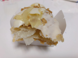 「ローソン サックリホワイトチョコパイ カスタードクリーム」のクチコミ画像 by gggさん