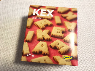「IKEA アルファベットビスケット 箱175g」のクチコミ画像 by やにゃさん