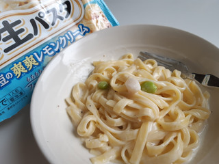 「マ・マー 超もち生パスタ 小柱と枝豆の爽爽レモンクリーム 袋270g」のクチコミ画像 by MAA しばらく不在さん