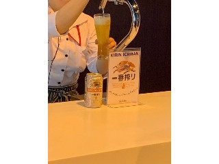 「KIRIN 一番搾り 生ビール 春デザインパッケージ 缶350ml」のクチコミ画像 by SweetSilさん