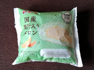 「神戸屋 国産果汁入りメロン ホイップクリーム入り 袋1個」のクチコミ画像 by レビュアーさん