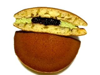ホットケーキ 小倉＆抹茶クリーム