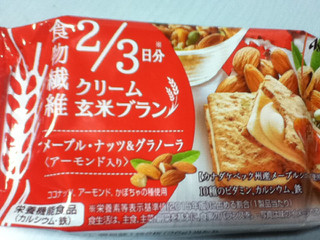 「アサヒ クリーム玄米ブラン メープルナッツ＆グラノーラ 袋2枚×2」のクチコミ画像 by こぺぱんさん
