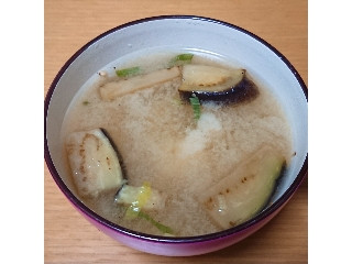 いつものおみそ汁 焼なす