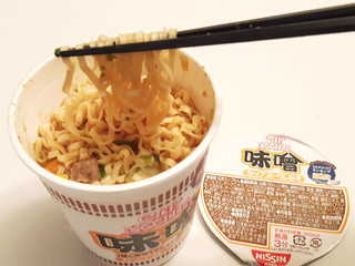 「日清食品 カップヌードル 味噌 カップ83g」のクチコミ画像 by MAA しばらく不在さん