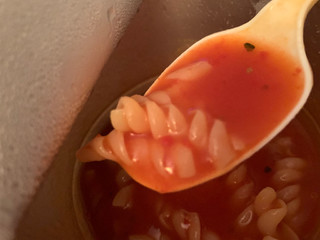「クノール スープDELI 完熟トマトのスープパスタ カップ41.9g」のクチコミ画像 by SweetSilさん