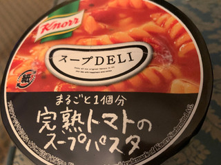 「クノール スープDELI 完熟トマトのスープパスタ カップ41.9g」のクチコミ画像 by SweetSilさん
