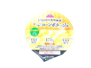 「トップバリュ 1／3日分の食物繊維 電子レンジで手軽に コーンポタージュ カップ170g」のクチコミ画像 by いちごみるうさん