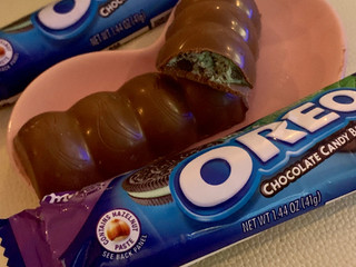 「Milka Oreo チョコレートキャンディバー ミント 袋41g」のクチコミ画像 by SweetSilさん