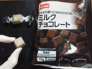 「スタイルワン ミルクチョコレート 袋70g」のクチコミ画像 by Jiru Jintaさん