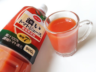 「コープ 濃いトマトジュース食塩無添加 ペット900g」のクチコミ画像 by MAA しばらく不在さん