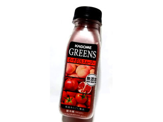 「カゴメ GREENS ピーチざくろスムージー ペット210ml」のクチコミ画像 by つなさん