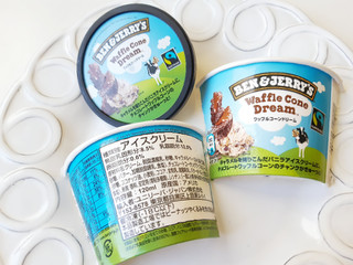 「BEN＆JERRY’S ワッフルコーンドリーム カップ120ml」のクチコミ画像 by MAA しばらく不在さん