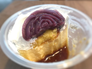 「モンテール 小さな洋菓子店 紫芋のモンブランプリン カップ1個」のクチコミ画像 by やにゃさん