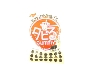 「ノーベル タピオカ食感グミ タピるGummy ミルクティー味 袋70g」のクチコミ画像 by いちごみるうさん