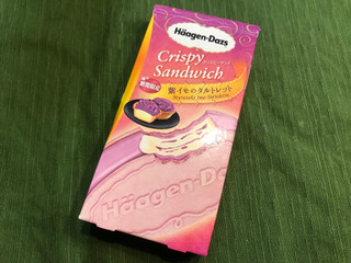 「ハーゲンダッツ クリスピーサンド 紫イモのタルトレット 箱60ml」のクチコミ画像 by やにゃさん
