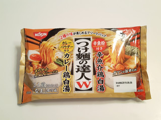 「日清食品チルド つけ麺の達人W 辛魚介鶏白湯＆カレー鶏白湯 袋382g」のクチコミ画像 by MAA しばらく不在さん