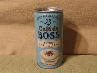 「サントリー カフェ・ド・ボス ふんわりカプチーノ 缶180g」のクチコミ画像 by MTDRさん