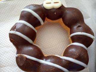 「ミスタードーナツ チョコレート・ミイラマン」のクチコミ画像 by タヌキとキツネさん