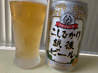 「エチゴビール こしひかり 越後ビール 缶350ml」のクチコミ画像 by SweetSilさん