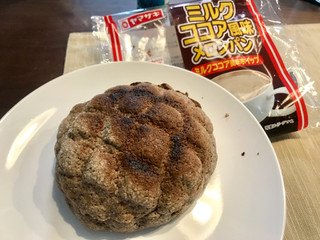 「ヤマザキ ミルクココア風味メロンパン 袋1個」のクチコミ画像 by やにゃさん