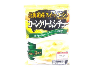 「丸大食品 北海道産スイートコーンの甘み広がる コーンクリームシチュー 袋140g×3」のクチコミ画像 by いちごみるうさん