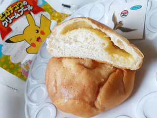 「第一パン ピカチュウのクリームブール 袋1個」のクチコミ画像 by MAA しばらく不在さん