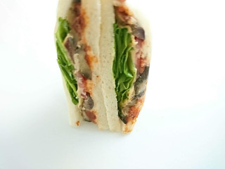 「ブロッサム＆ブーケ 茄子のボロニアミートのサンドイッチ」のクチコミ画像 by いちごみるうさん