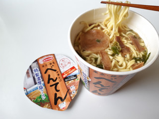 「エースコック 一度は食べたい名店の味 べんてん 特製濃厚塩ラーメン カップ92g」のクチコミ画像 by MAA しばらく不在さん