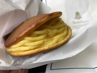 「コロンバン 銀の鈴サンドパンケーキ モンブラン」のクチコミ画像 by マリン♪さん