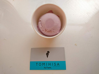 「TOMIHISA ICE CREAM 紫芋ミルク」のクチコミ画像 by いちごみるうさん