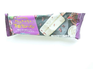 「井村屋 クリームチーズアイス 芳醇ラムレーズン 袋65ml」のクチコミ画像 by いちごみるうさん