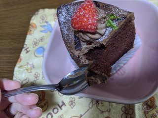「FLO チョコレートシフォンケーキ」のクチコミ画像 by banさん