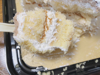 「コストコ モンブランバーケーキ パック1個」のクチコミ画像 by gggさん