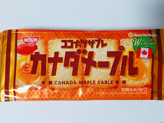 「日清シスコ ココナッツサブレ カナダメープル 袋5枚×4」のクチコミ画像 by nag～ただいま留守にしております～さん