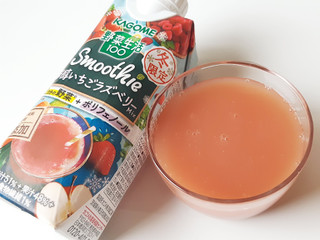 「カゴメ 野菜生活100 Smoothie 芳醇いちごラズベリーMix パック330ml」のクチコミ画像 by MAA しばらく不在さん