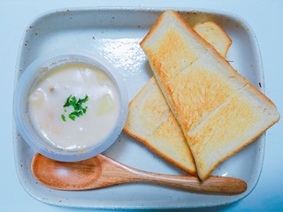 「ふじや 北海道ポテトのグラタン ベーコンと4種のチーズ 袋3個」のクチコミ画像 by nag～ただいま留守にしております～さん