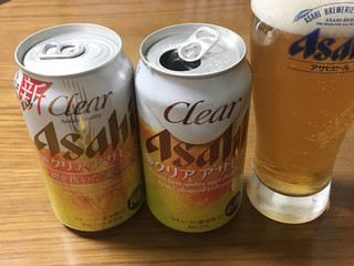 「アサヒ クリアアサヒ 缶350ml」のクチコミ画像 by ビールが一番さん