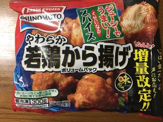 「味の素冷凍食品 やわらか若鶏から揚げ ボリュームパック 袋300g」のクチコミ画像 by ビールが一番さん