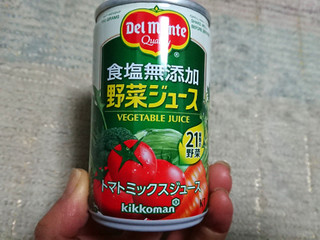 「デルモンテ 食塩無添加 野菜ジュース 缶160g」のクチコミ画像 by レビュアーさん
