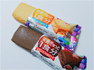 「江崎グリコ バランスオン miniケーキ チーズケーキ 袋23g」のクチコミ画像 by nag～ただいま留守にしております～さん