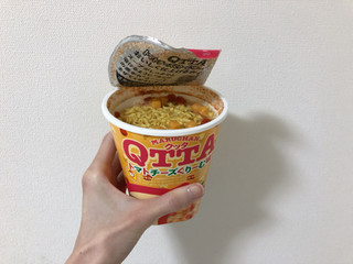 「マルちゃん QTTA トマトチーズくりーむ味 カップ77g」のクチコミ画像 by ヘルシーさん