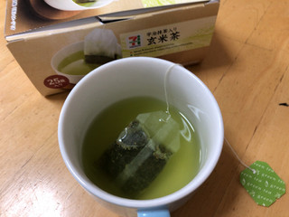 「セブンプレミアム 宇治抹茶入り 玄米茶 箱2.5g×25」のクチコミ画像 by なでしこ5296さん